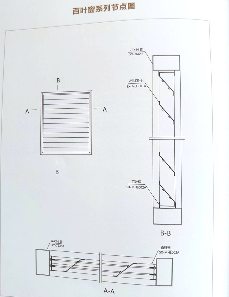 百葉窗系列節(jié)點(diǎn)圖